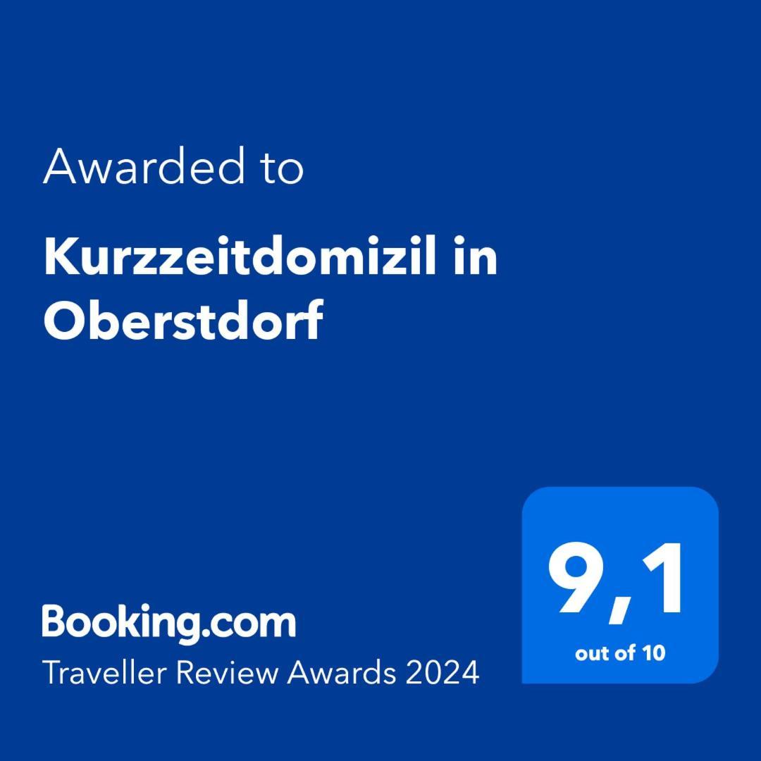 Kurzzeitdomizil In Oberstdorf Exterior foto